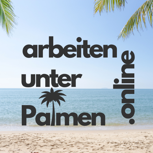 Arbeiten unter Palmen